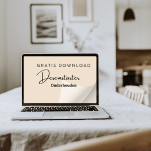 Desemstarter onderhouden