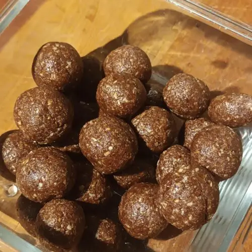 Chocolade dadel balletjes