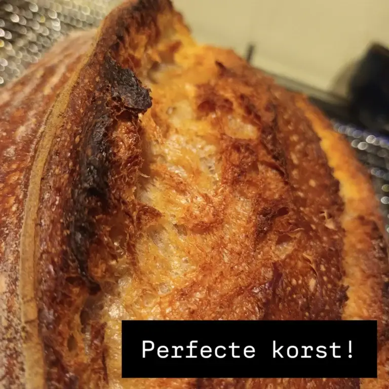 perfect desembrood, knapperige korst, luchtig van binnen