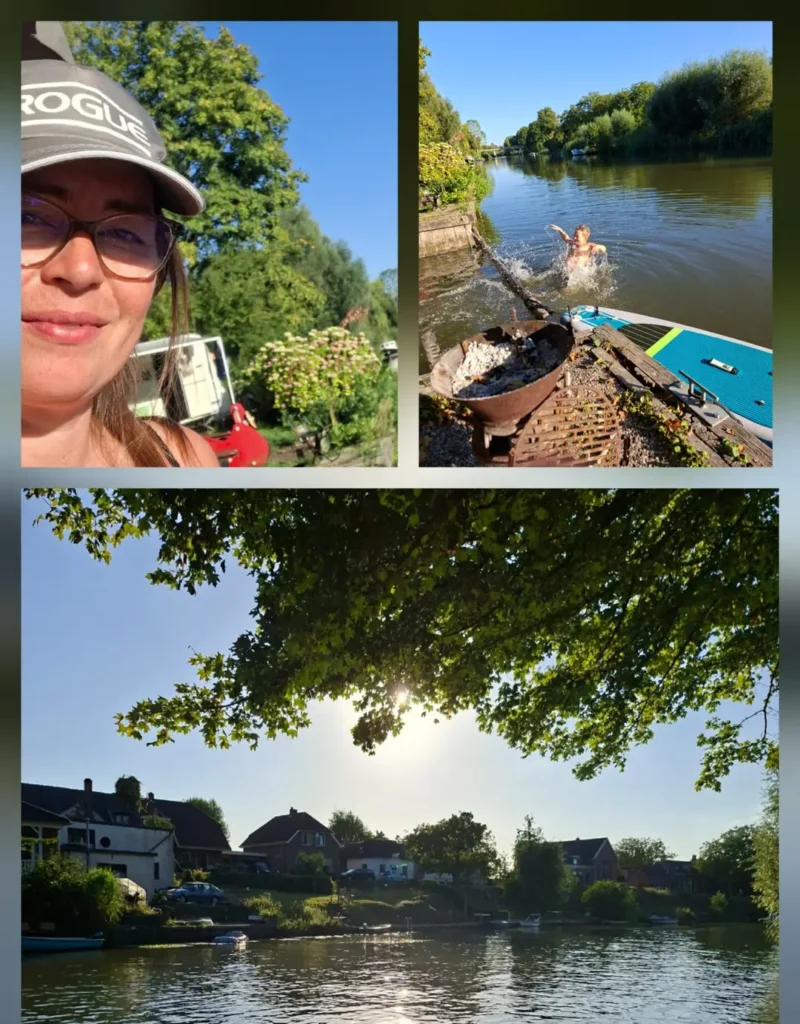 Vakantie aan de linge, beesd rumpt